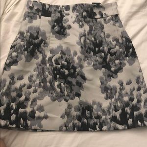 Mini Floral Jacquard Skirt
